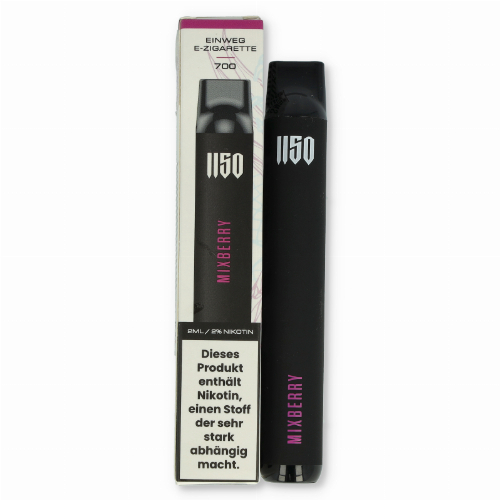 1150 RAF CAMORA Edition Einweg E-Zigarette Mixberry 20mg