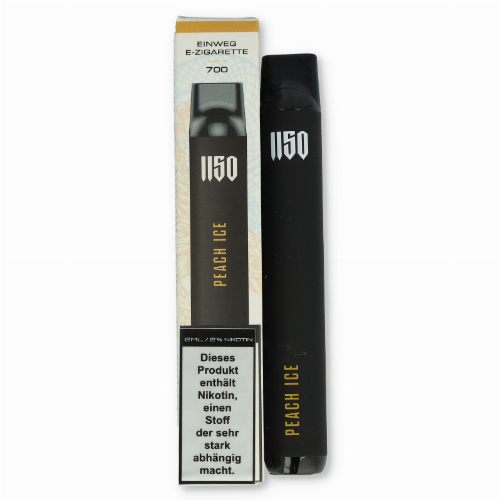 1150 RAF CAMORA Edition Einweg E-Zigarette Peach Ice 20mg