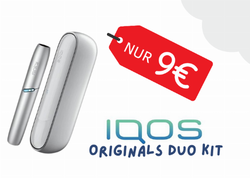 Registrierungsangebot - IQOS Originals Duo Kit silver