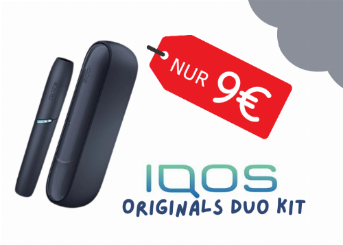 Registrierungsangebot - IQOS Originals Duo Kit Slate