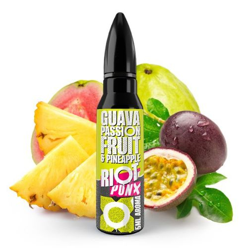 RIOT SQUAD PUNX GUAVA PASSION FRUIT & PINEAPPLE Aroma Guava Passion Fruit & Pineapple 5ml