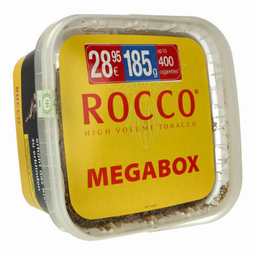 Rocco Tabak Gelb High Volumentabak Megabox 185g Eimer