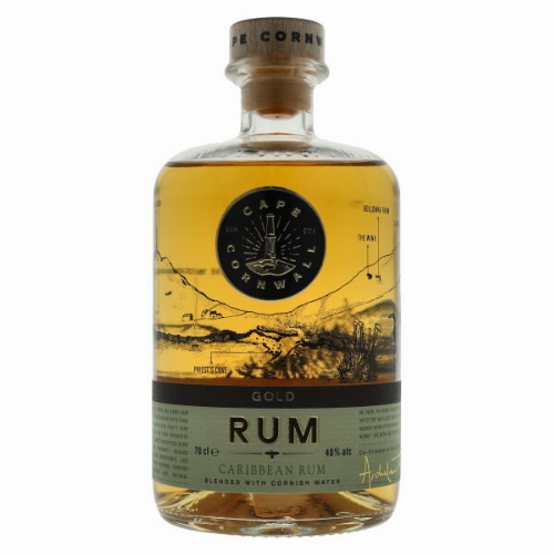 Cape Cornwall Rum Gold 40% Vol.