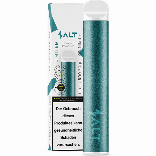 Salt Switch Einweg E-Zigarette Grape Paradise 0mg Nikotinfrei