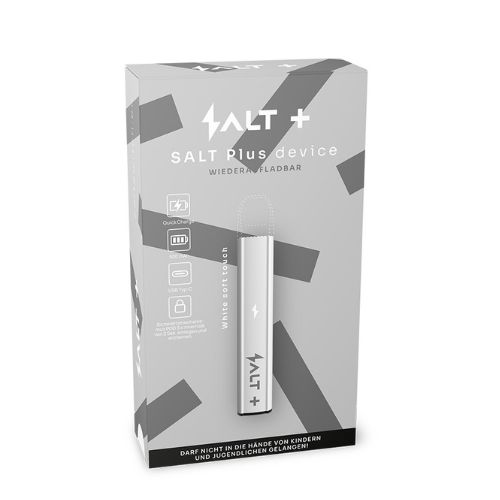 Salt Switch Plus Device-Kit White Soft Touch Akkuträger