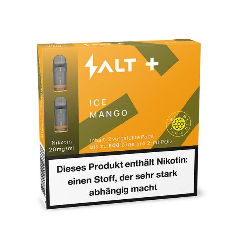 Salt Switch Plus Ice Mango Prefilled Pods 2x2ml 20mg