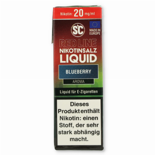 SC Red Line Nikotinsalz Liquid Blueberry 20mg