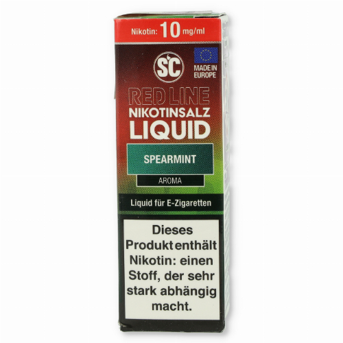 SC Red Line Nikotinsalz Liquid Spearmint 10mg
