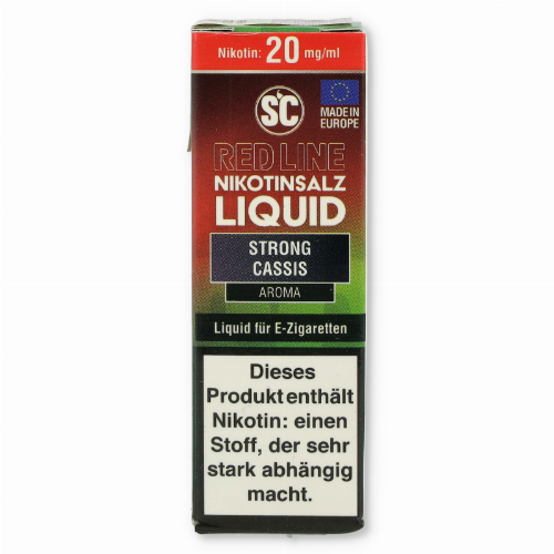 SC Red Line Nikotinsalz Liquid Strong Cassis 20mg