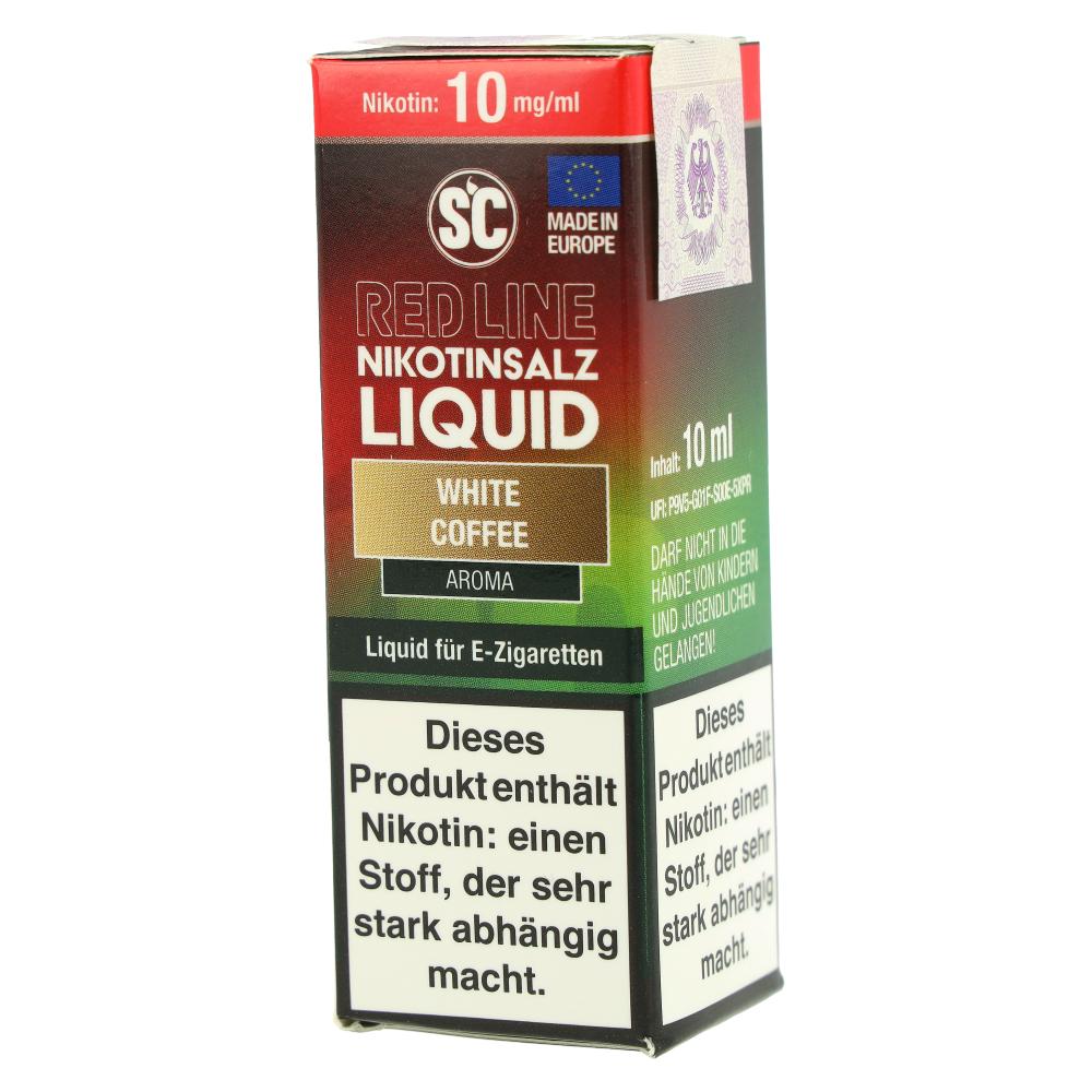 SC Red Line Nikotinsalz Liquid White Coffee 10mg