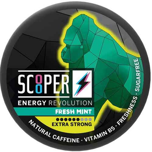 Scooper Energy Revolution Fresh Mint Extra Strong