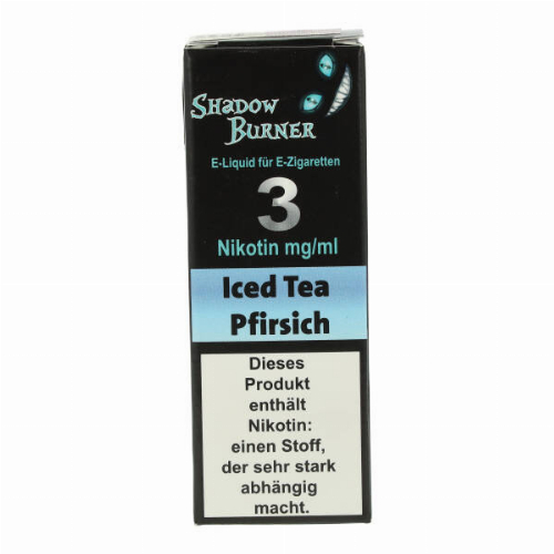 Shadow Burner E-Liquid Iced Tea Pfirsich 3mg