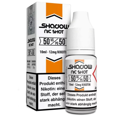 Shadow Shot VG 50 / PG 50 10ml 12mg Nikotinshot