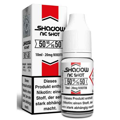 Shadow Shot VG 50 / PG 50 10ml 20mg Nikotinshot