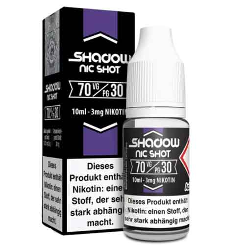Shadow Shot VG 70 / PG 30 10ml 3mg Nikotinshot