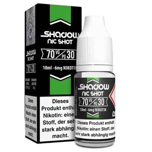 Shadow Shot VG 70 / PG 30 10ml 6mg Nikotinshot
