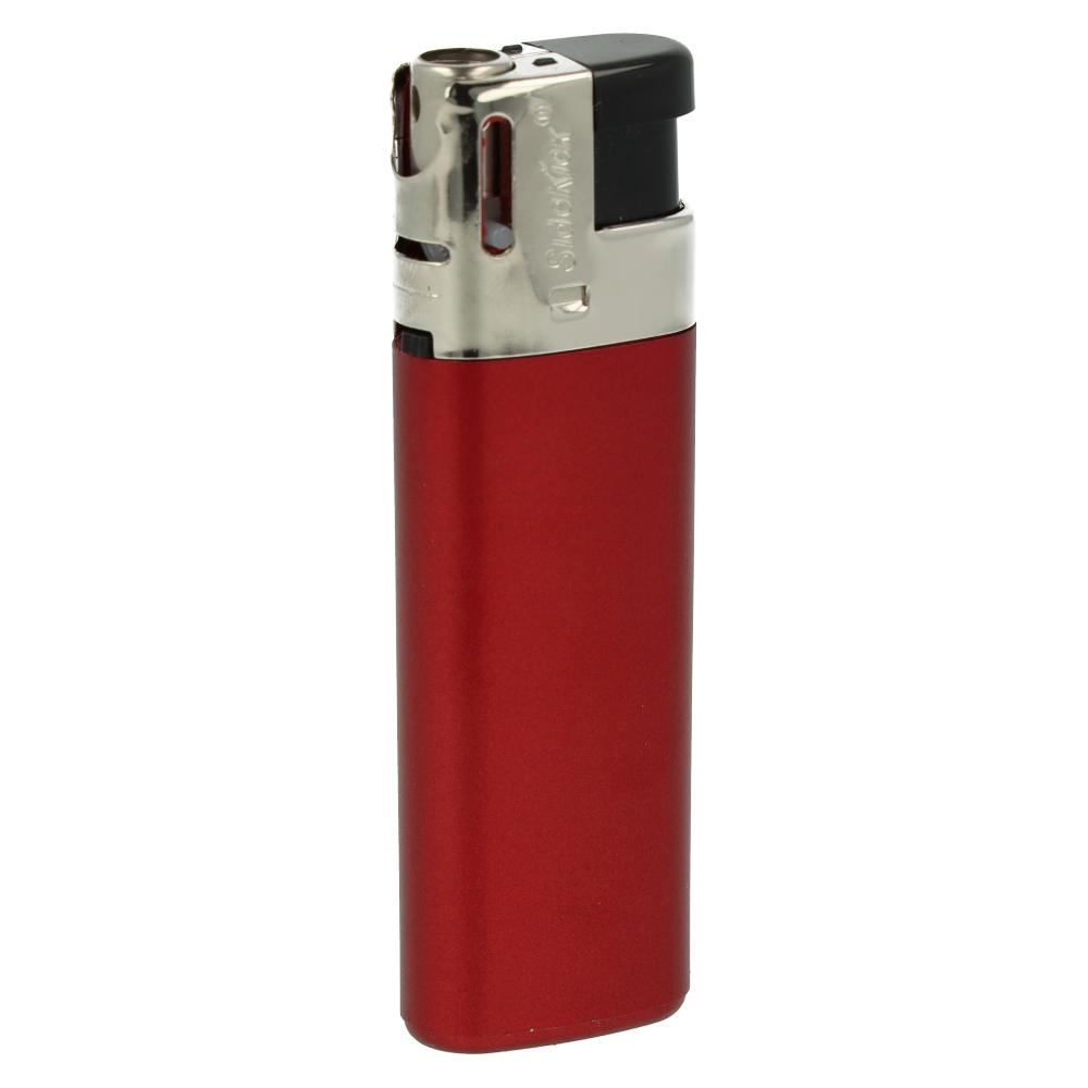 SideKick verstellbares Pfeifenfeuerzeug Metallic Rot