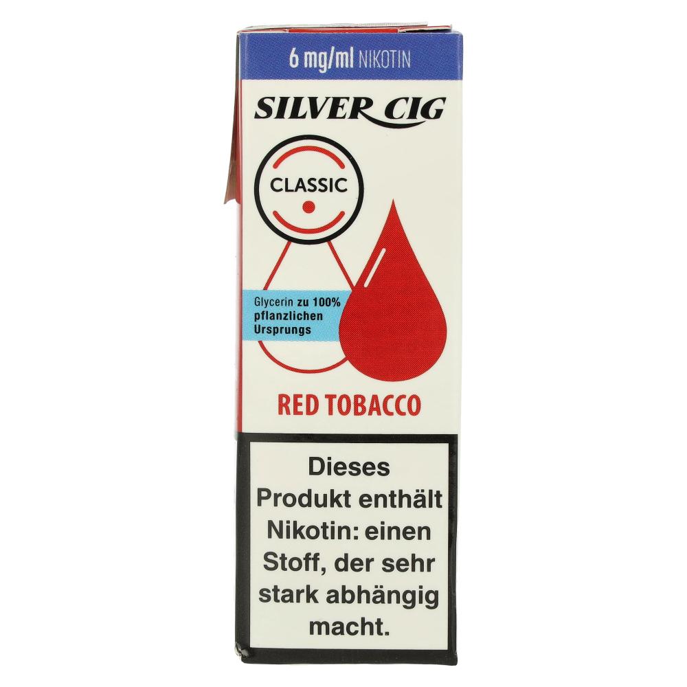 Silver Cig Liquid Classic Red Tobacco 6mg