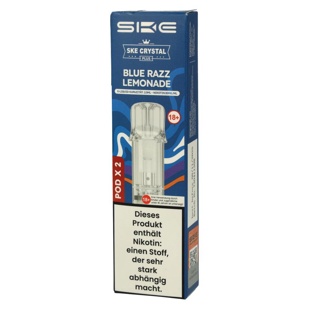 SKE Crystal Plus Prefilled Pod Blue Razz Lemonade 2x2ml 20mg