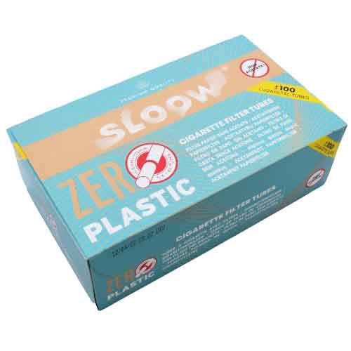 SLOOW Filterhülsen Zero Plastic 100Stk.