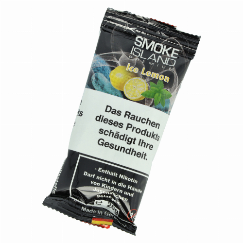 Smoke Island Ice Lemon Tabakersatz mit Nikotin