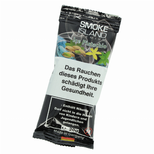 Smoke Island Ice Pistachio Tabakersatz mit Nikotin