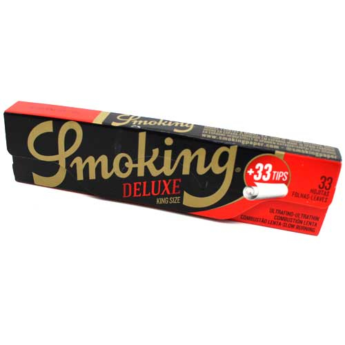 Smoking King Size Delux + Filter Tips