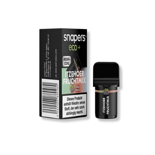 snapers eco+ Itzehoer Fruchtmix Prefilled Pod 1x2ml 20mg