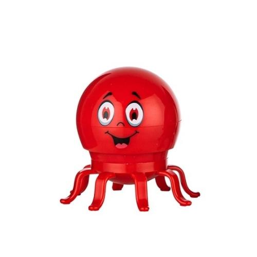 Super Hereos Grinder 3-teilig Octopus Kunststoff Rot