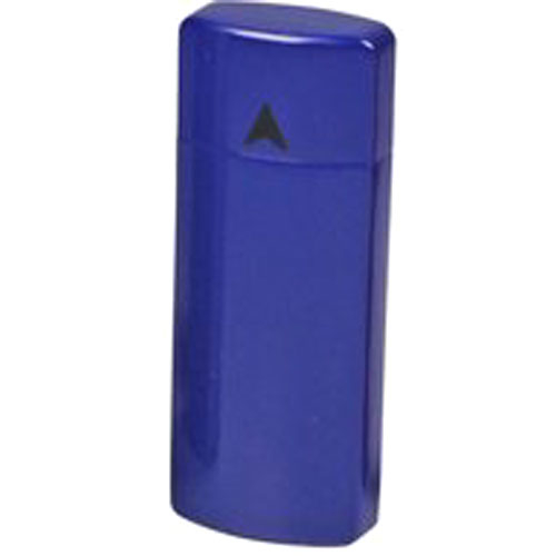 Taschenascher mit Schiebefunktion blau