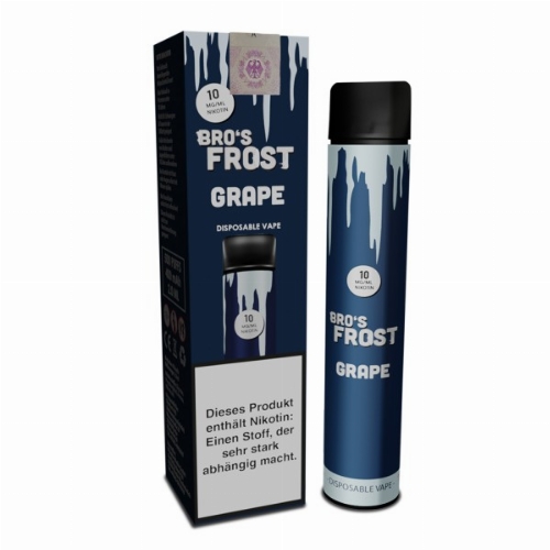 The Bros Frost Einweg E-Zigarette Grape 10mg