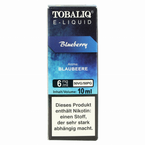 Tobaliq E-Liquid Bluberry 10ml 6mg