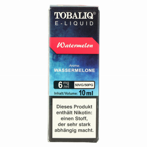 Tobaliq E-Liquid Watermelone 10ml 6mg