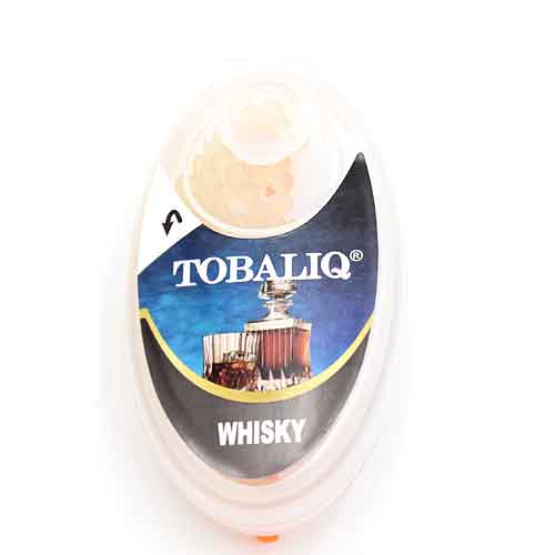 Tobaliq Whisky Aromakapseln 1x100 Stück mit Stick