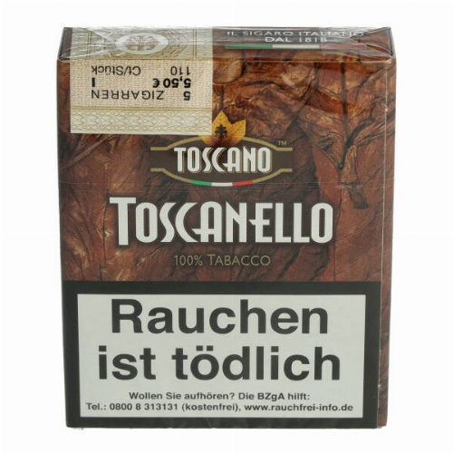 Toscano Toscanello Zigarren 5 Stück