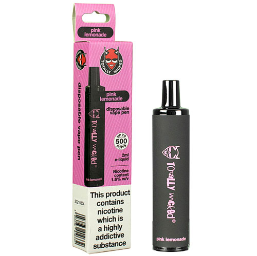 Totally Wicked Pink Lemonade Einweg Vape Pen 16 mg/ml Nikotin
