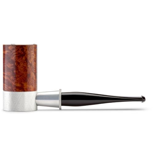Tsuge Pfeife Metall Serie G9 The Roulette Smooth X Silver