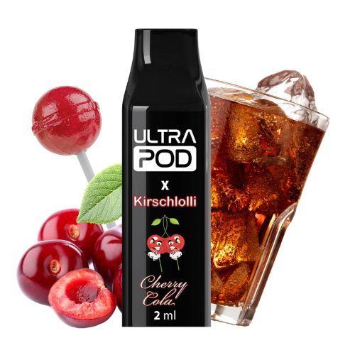 UltraBio Ultrapod Kirschlolli Cherry Cola 1x2ml Nikotinfrei