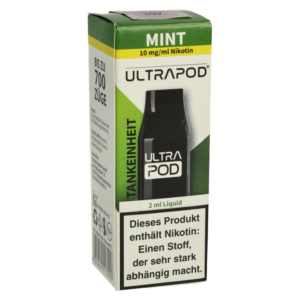 UltraBio Ultrapod Mint 1x2ml 10mg