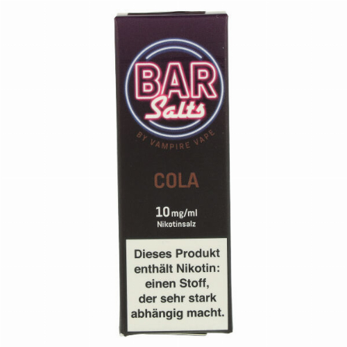 Vampire Vape Bar Salts Cola Nikotinsalz Liquid 10mg