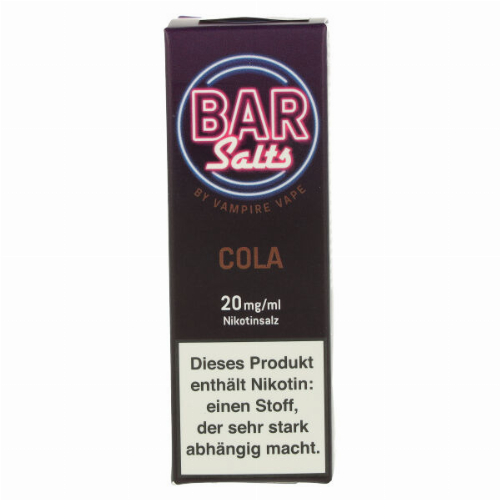 Vampire Vape Bar Salts Cola Nikotinsalz Liquid 20mg