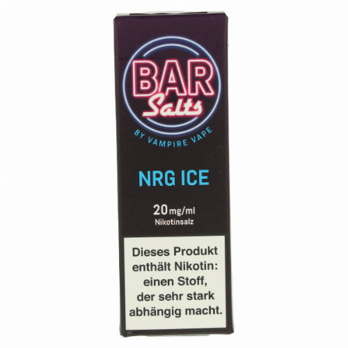 Vampire Vape Bar Salts NRG Ice Nikotinsalz Liquid 20mg