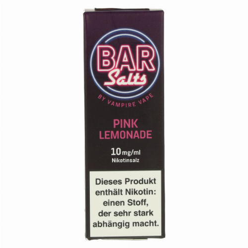 Vampire Vape Bar Salts Pink Lemonade Nikotinsalz Liquid 10mg