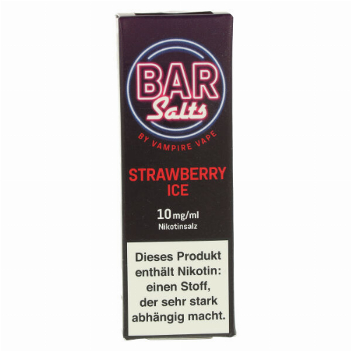 Vampire Vape Bar Salts Strawberry Ice Nikotinsalz Liquid 10mg