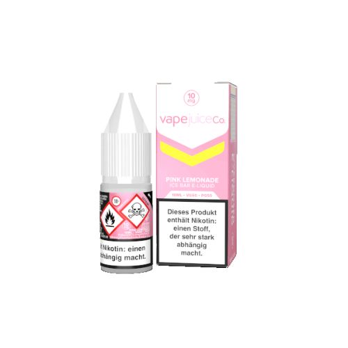 Vape Juice Ice Bar Pink Lemonade Overdosed NicSalt 10mg