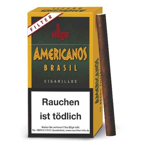 Villiger Filter Zigarillos Americanos Einzelpackung