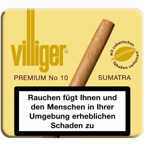 Villiger Premium No.10 Sumatra Zigarillos