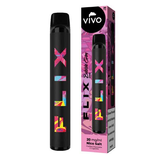 VIVO Flix 700 Einweg E-Zigarette Bubble Gum 20mg