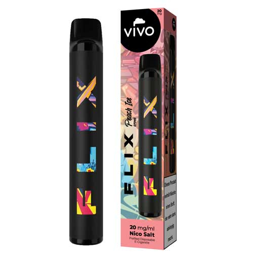 VIVO Flix 700 Einweg E-Zigarette Peach Ice 20mg