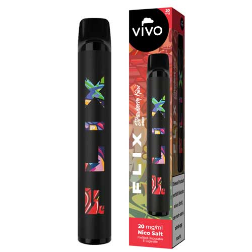 VIVO Flix 700 Einweg E-Zigarette Strawberry Kiwi 20mg